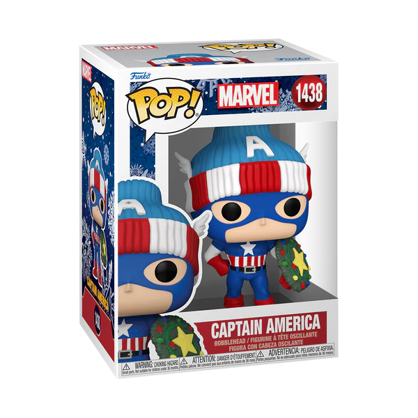 HOLIDAY '24 - POP Marvel N° 1438 - Captain America