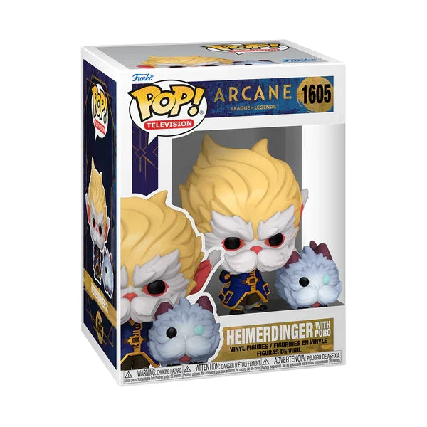 ARCANE - POP TV N° 1605 - Heimerdinger with Poro