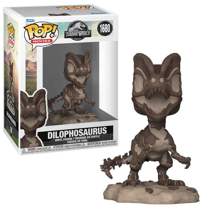 JURASSIC PARK FOSSIL - POP Movie N° 1680 - Dilophosaurus