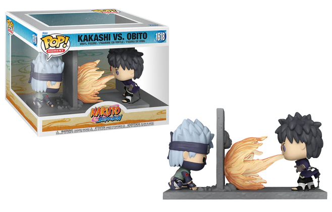 NARUTO SHIPPUDEN - POP Moment N° 1618 - Kakashi VS Obito