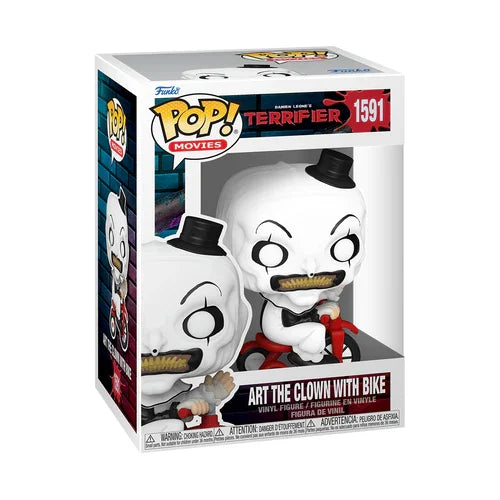 TERRIFIER - POP Movies N° 1591 - Art the Clown with Bike