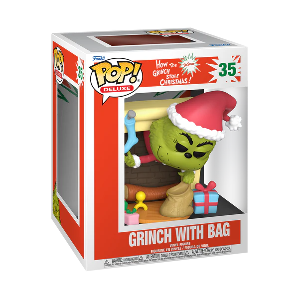 HOW THE GRINCH STOLE CHRISTMAS - POP Deluxe N° 35 - Grinch with Bag