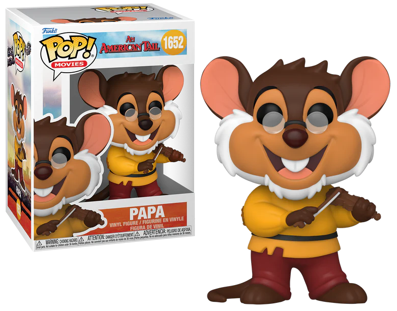 AN AMERICAN TAIL - POP Movie N° 1652 - Papa