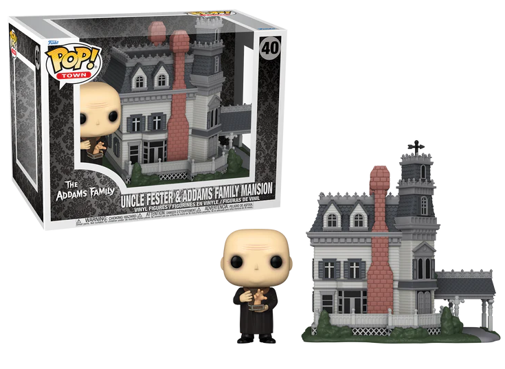 ADDAMS FAMILY - POP TOWN N° 40 - Addams Home with Uncle Fester