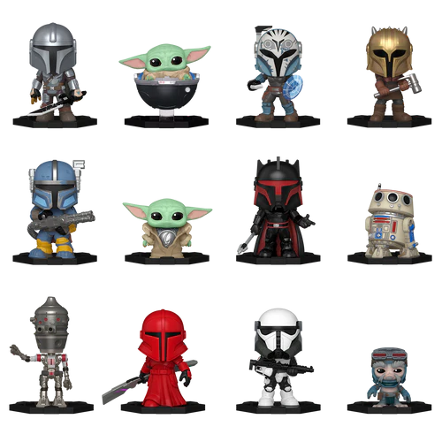 THE MANDALORIAN - Mystery Minis (BOX 12 Figurines)