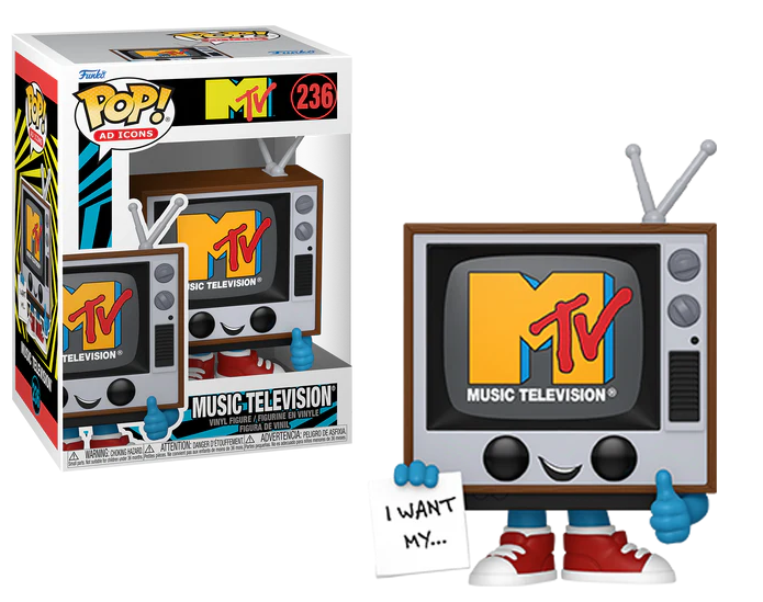 MTV - POP Ad Icons N° 236 - MTV Logo