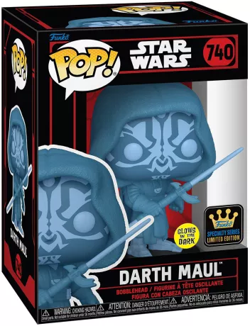 STAR WARS DARKSIDE - POP Star Wars N° 740 - Darth Maul (Gw)