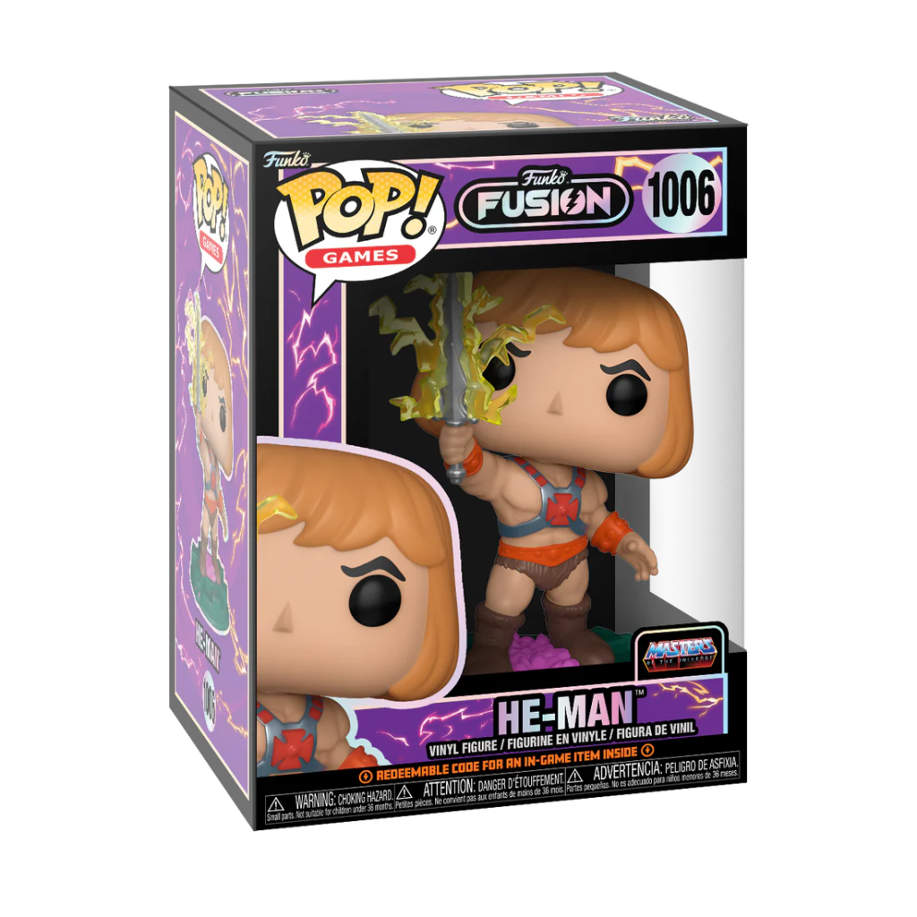 FUNKO FUSION - POP Games N° 1006 - He-Man with Chase