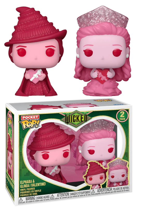 VALENTINES - Pocket Pop 2 Pac k- Elphaba & Glinda