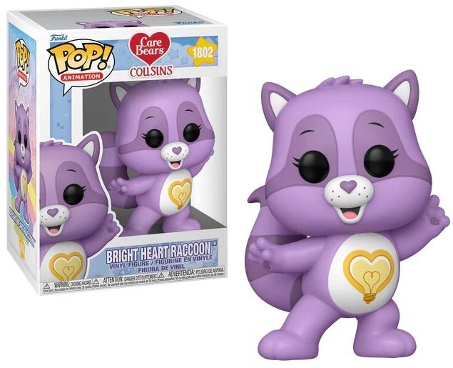CARE BEAR COUSINS - POP Animation N° 1802 - Bright Heart Raccon