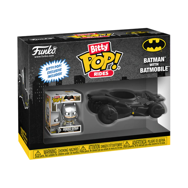 DC - Bitty Pop Ride - Batman avec Batmobile
