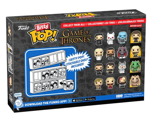 GAME OF THRONES - Bitty Pop 4 Pack 2.5cm - Ned Stark