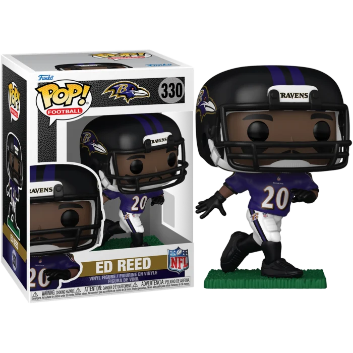 LEGENDS - POP NFL N° 330 - Ed Reed (Ravens)