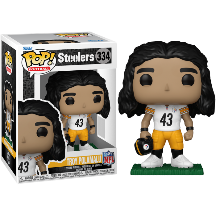 LEGENDS - POP NFL N° 334 - Troy Polamalu (Steelers)