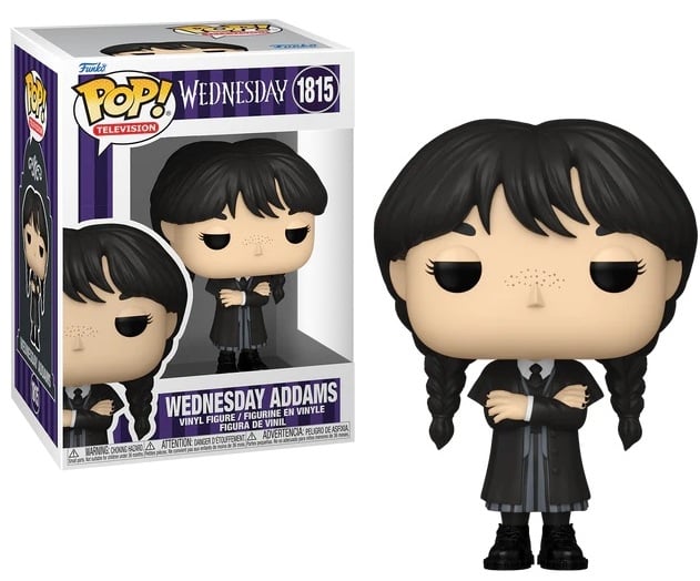 WEDNESDAY - POP TV N° 1815 - Wednesday Addams (Black coat)
