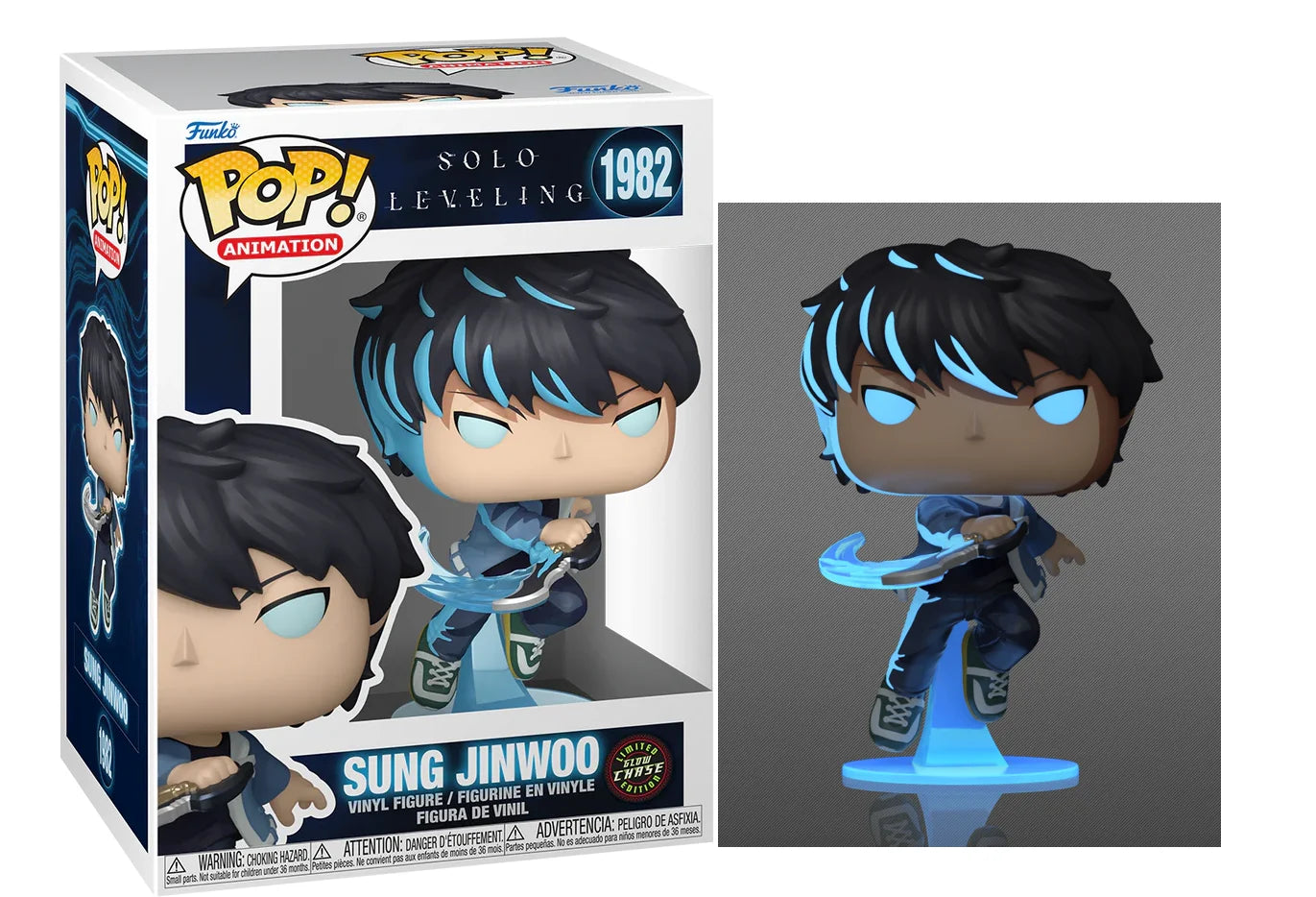 SOLO LEVELING - POP Animation N° 1982 - Sung Jinwoo with Chase