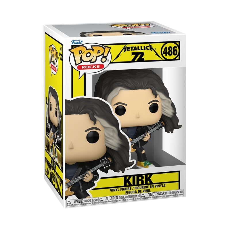 METALLICA - POP Rocks N° 486 - Kirk (72S)