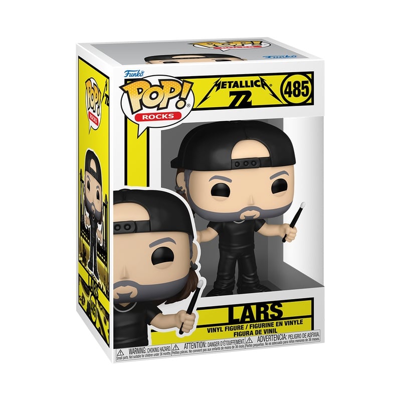 METALLICA - POP Rocks N° 485 - Lars (72S)