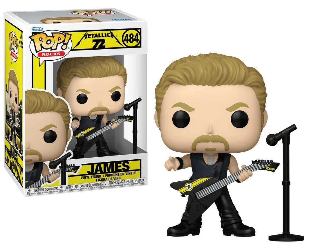 METALLICA - POP Rocks N° 484 - James (72S)