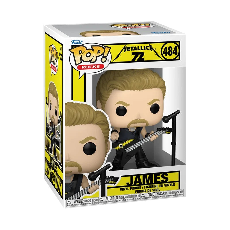 METALLICA - POP Rocks N° 484 - James (72S)