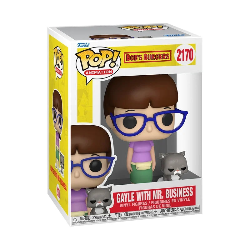 BOB'S BURGERS - POP & Buddy N° 2170 - Gayle & Mr. Business