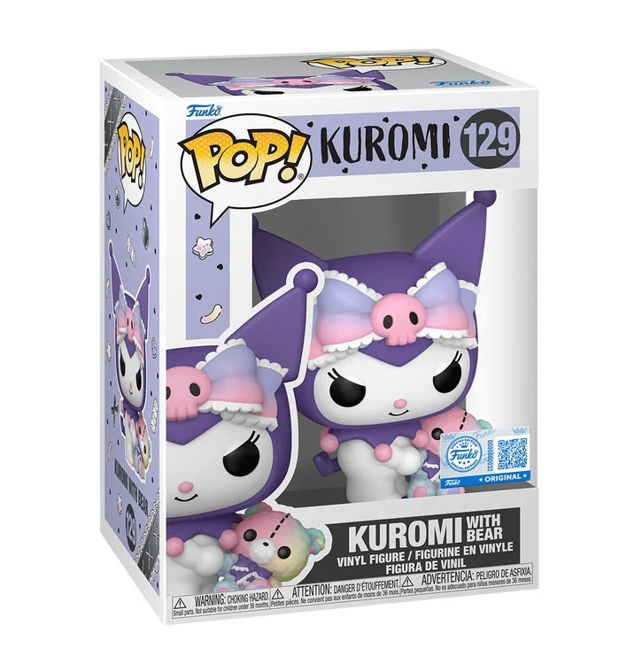 SANRIO - POP N° 129 - Kuromi with bear