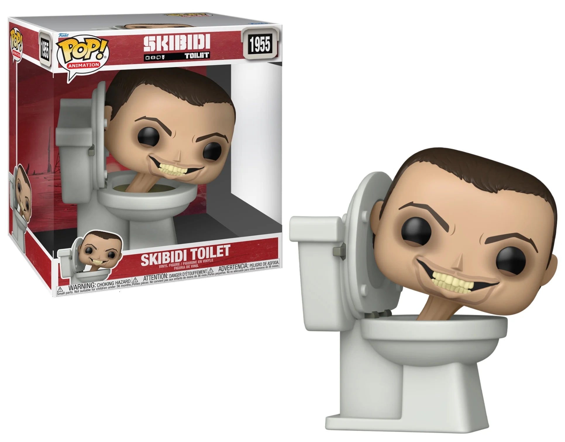 SKIBIDI TOILET - POP JUMBO N° 1955 - Skibidi Toilet