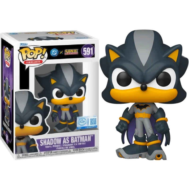 JLA & SONIC - POP Heroes N° 591 - Shadow As Batman