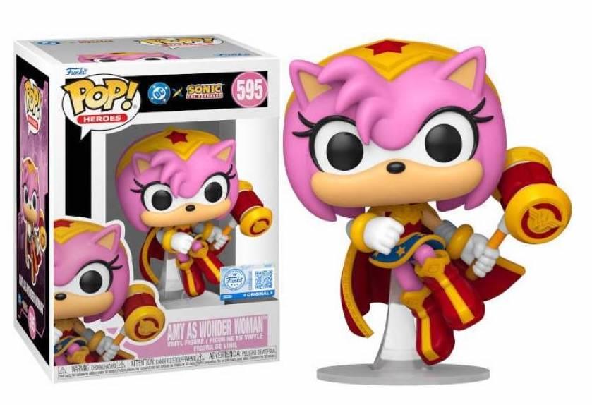 JLA & SONIC - POP Heroes N° 595 - Amy as Wonder Woman