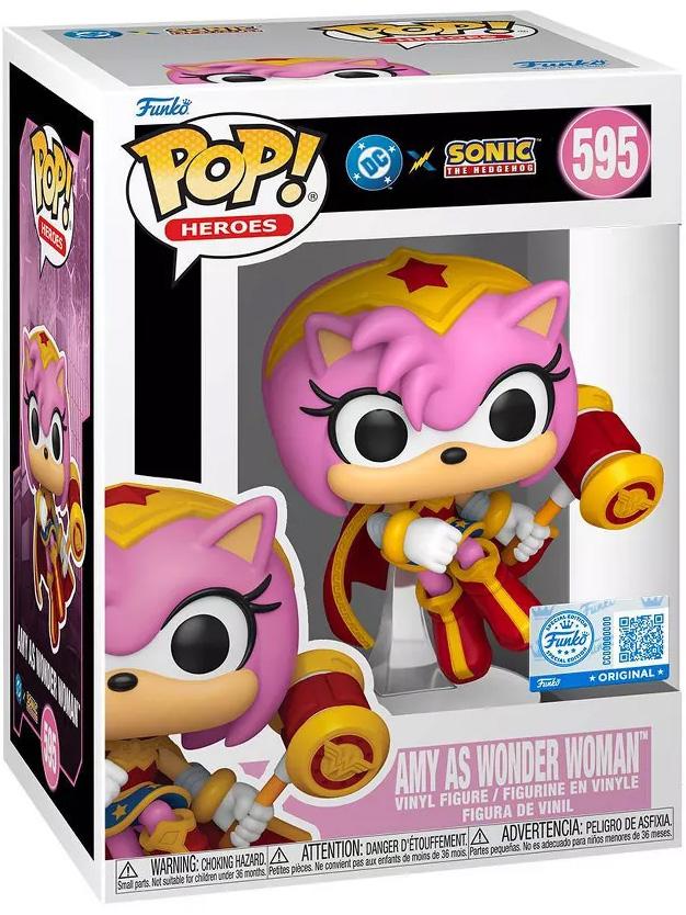 JLA & SONIC - POP Heroes N° 595 - Amy as Wonder Woman