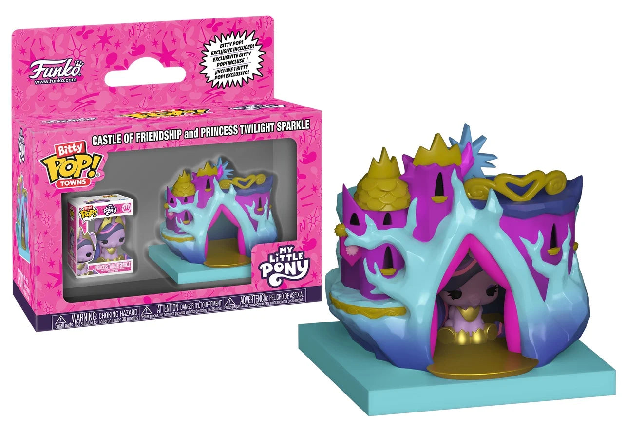 MY LITTLE PONNY - Bitty Pop Town - Castle of friendship