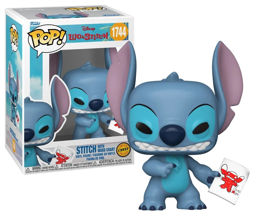 LILO & STITCH - POP Disney N° 1744 - Stitch with Mood Chart with Chase