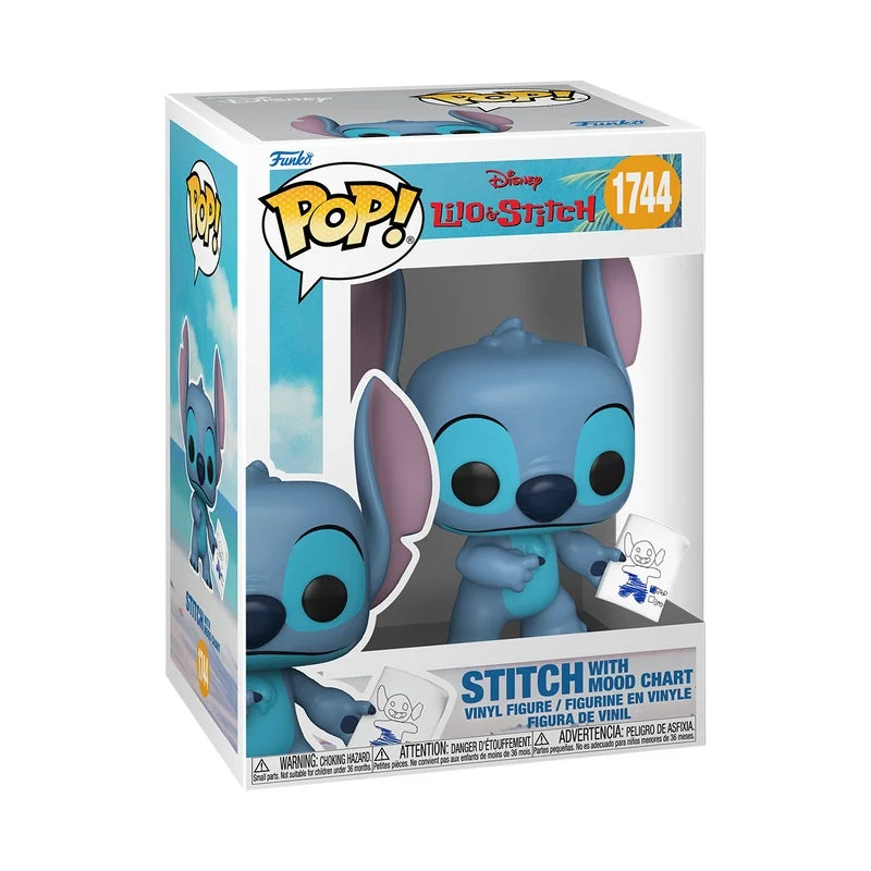 LILO & STITCH - POP Disney N° 1744 - Stitch with Mood Chart with Chase