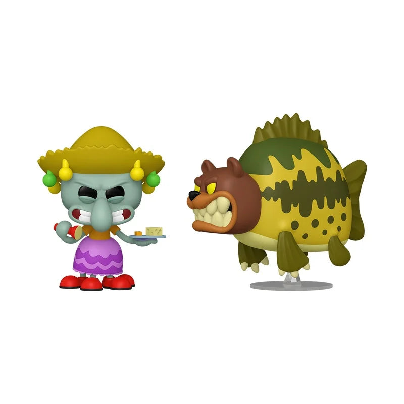 SPONGEBOB - POP Animation - 2 Pack Squidward & Sea Bear