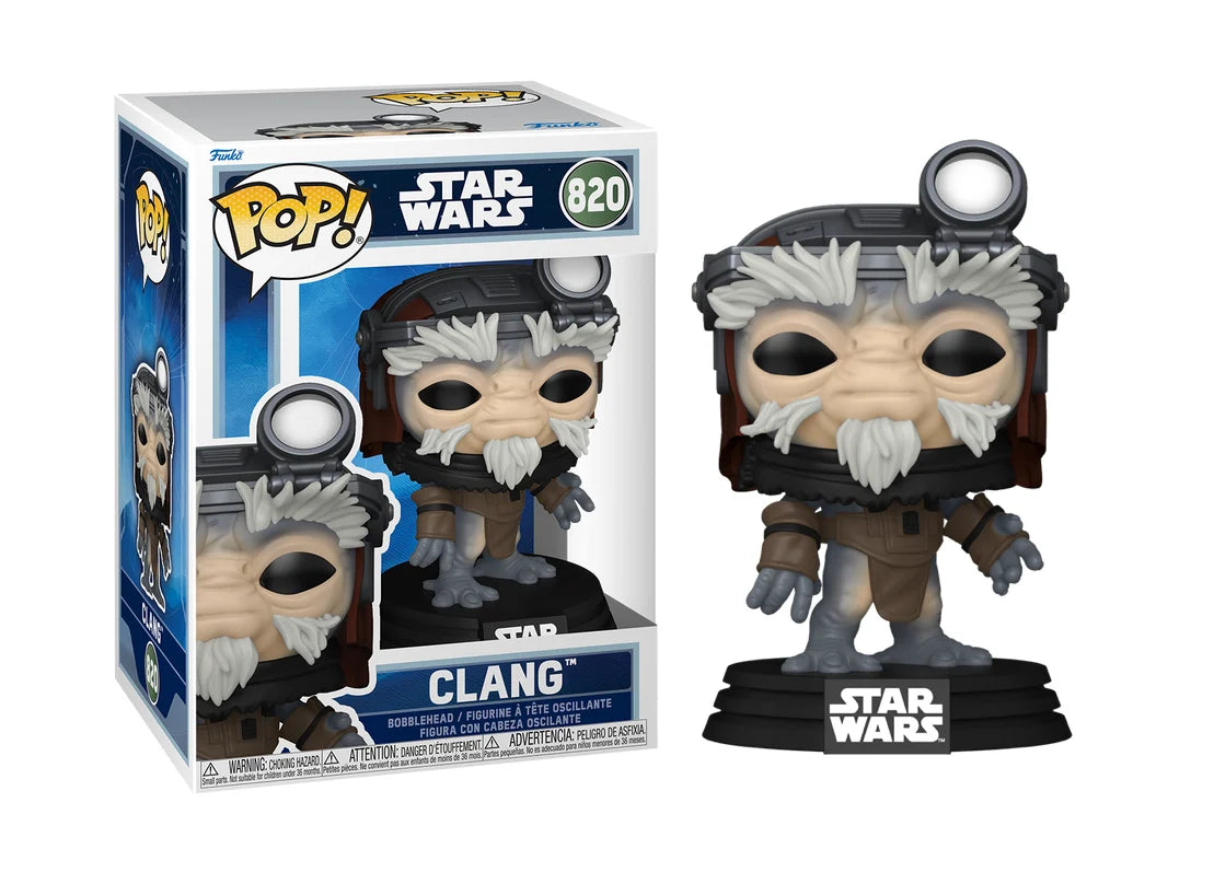 MANDALORIAN & GROGU - POP Star Wars N° 820 - Clang