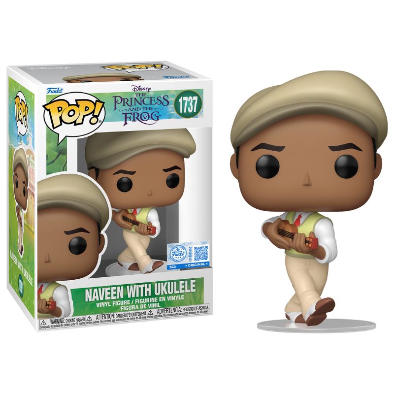 PRINCESS ET THE FROG - POP Disney N° 1737 - Naveen with Ukulele