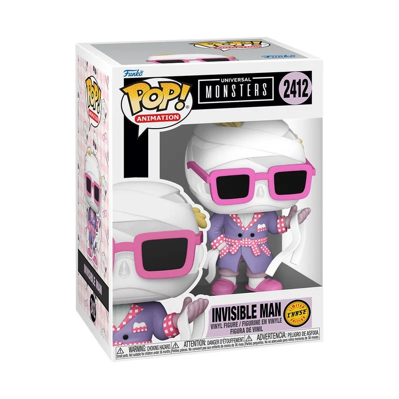 UNIVERSAL MONSTERS - POP Movies N° 2412 - Invisible Man with Chase