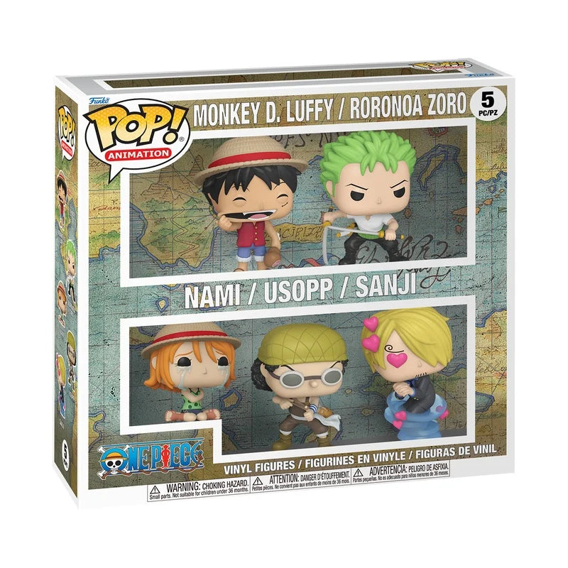 ONE PIECE - POP Animation - Straw hat pirates 5PK (BF)