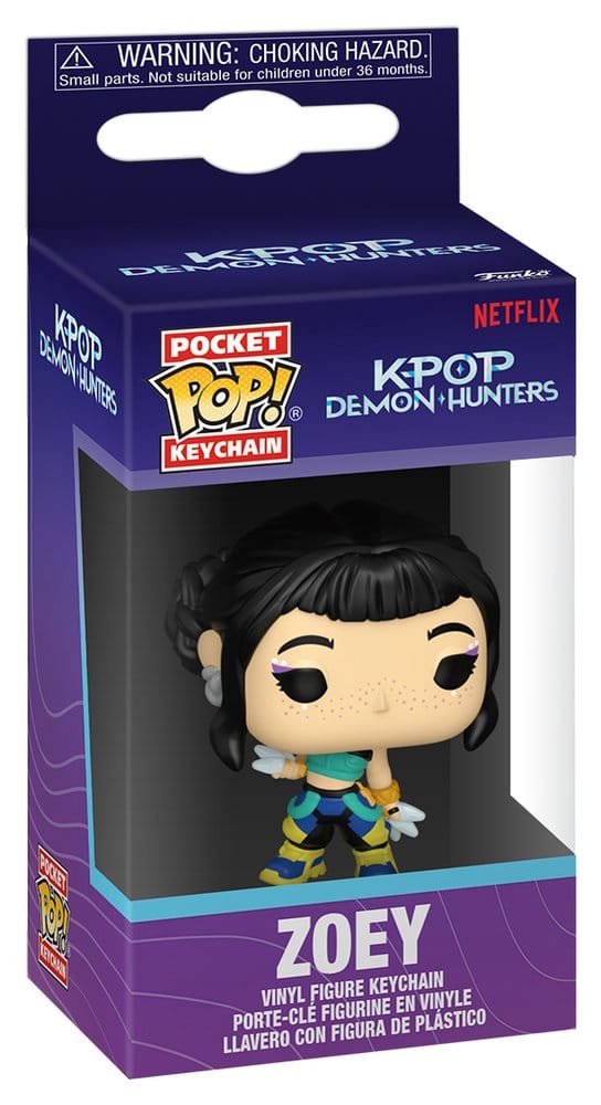 K-POP DEMON HUNTERS - Pocket Pop Keychain - Zoey