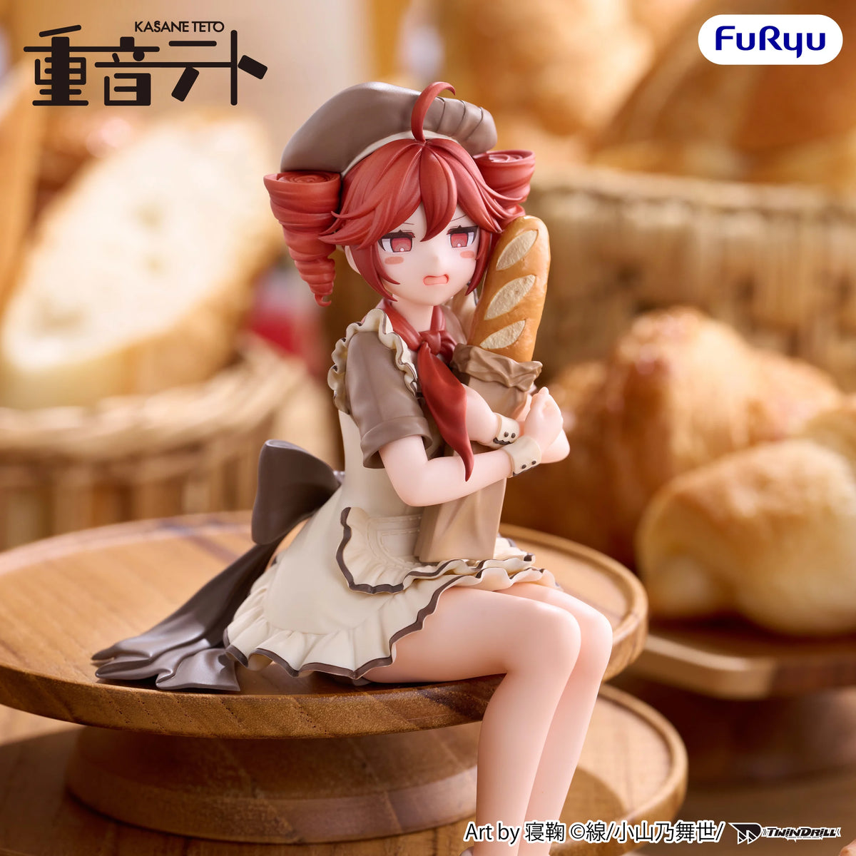 KASANE TETO - Kasane Teto "Baguette" - Statue Noodle Stopper 14cm