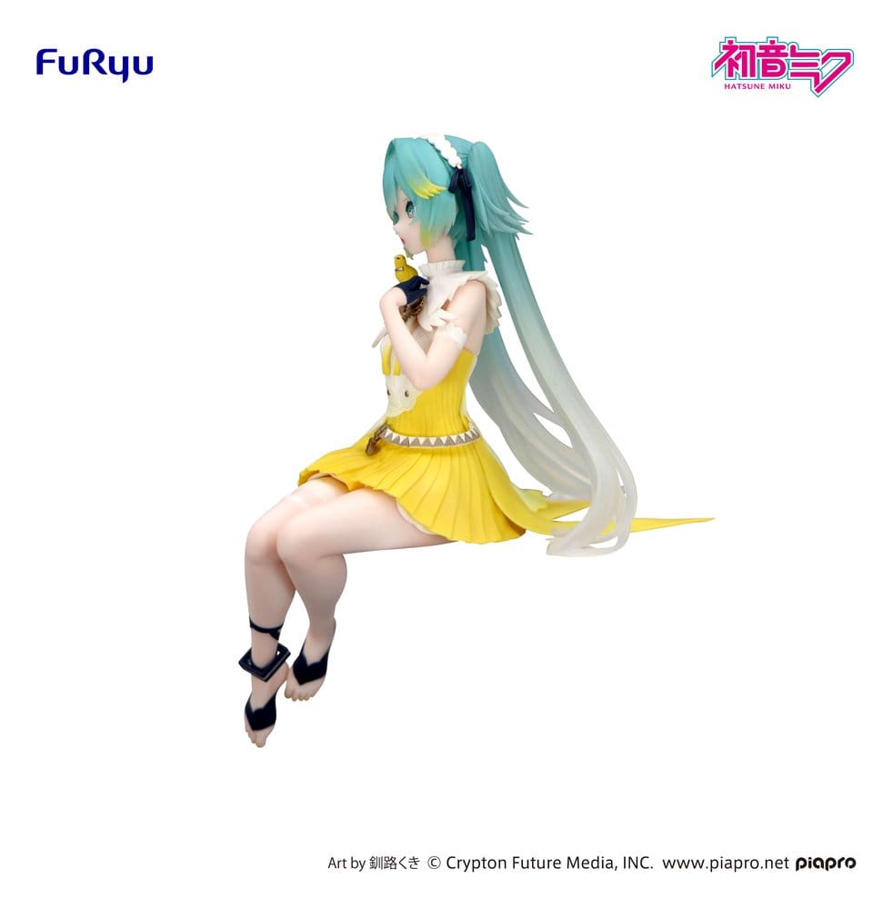 HATSUNE MIKU - Canary Bird - Statue Noodle Stopper 14cm