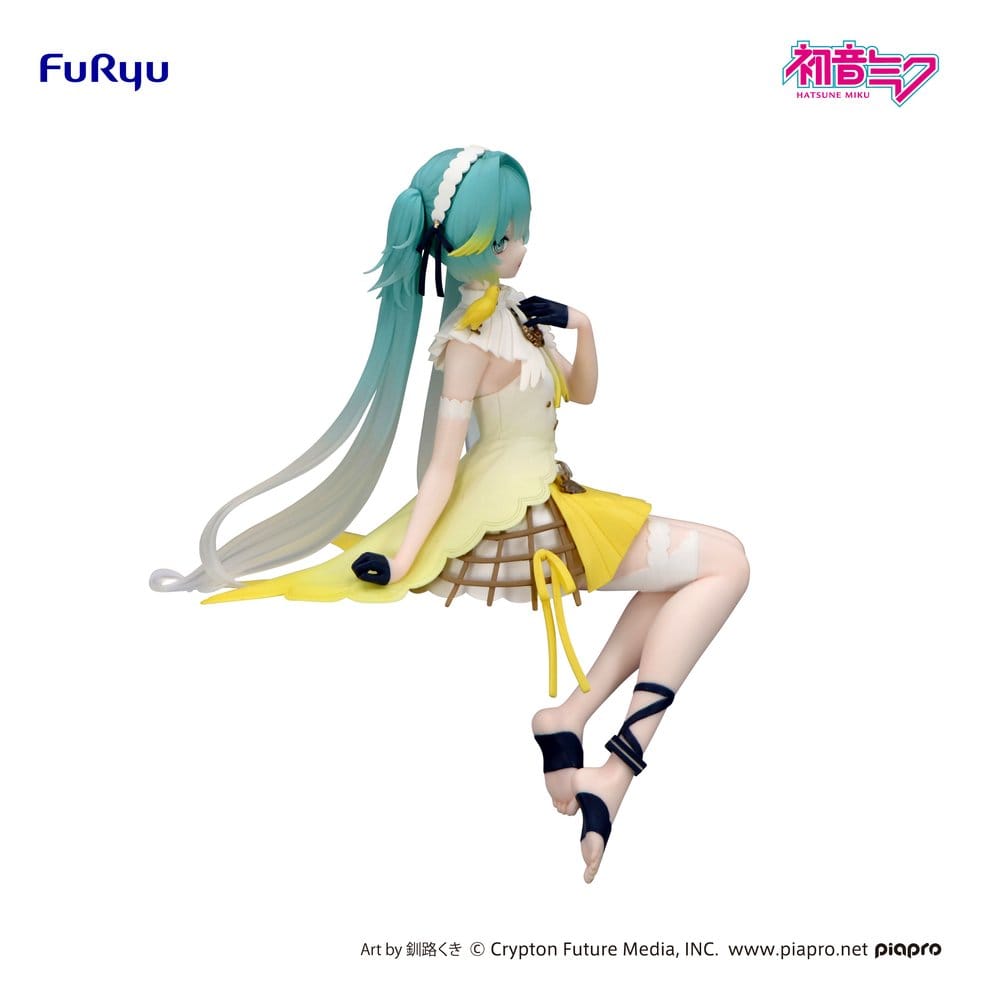 HATSUNE MIKU - Canary Bird - Statue Noodle Stopper 14cm