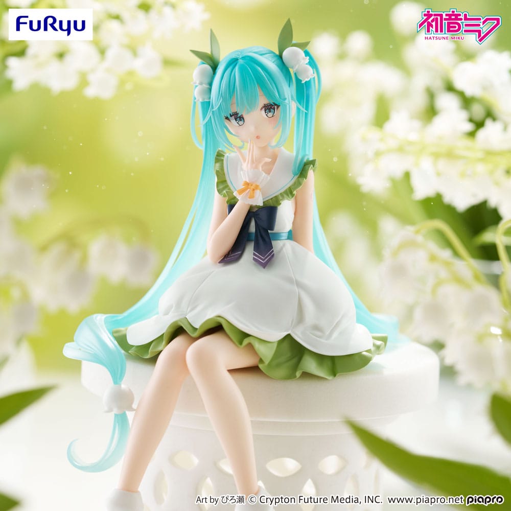 HATSUNE MIKU - Hatsune Miku Flower Fairy- Statue Noodle Stopper 14cm