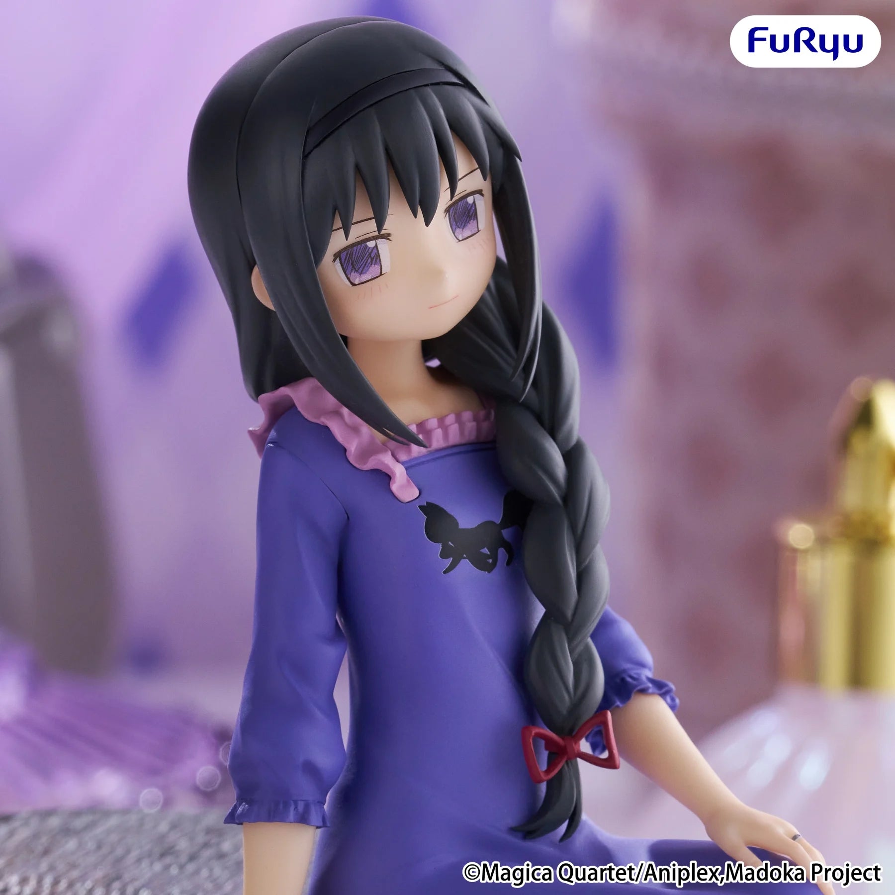 PUELLA MAGI MADOKA MAGICA - Homura Akemi - Statue Noodle Stopper 15cm