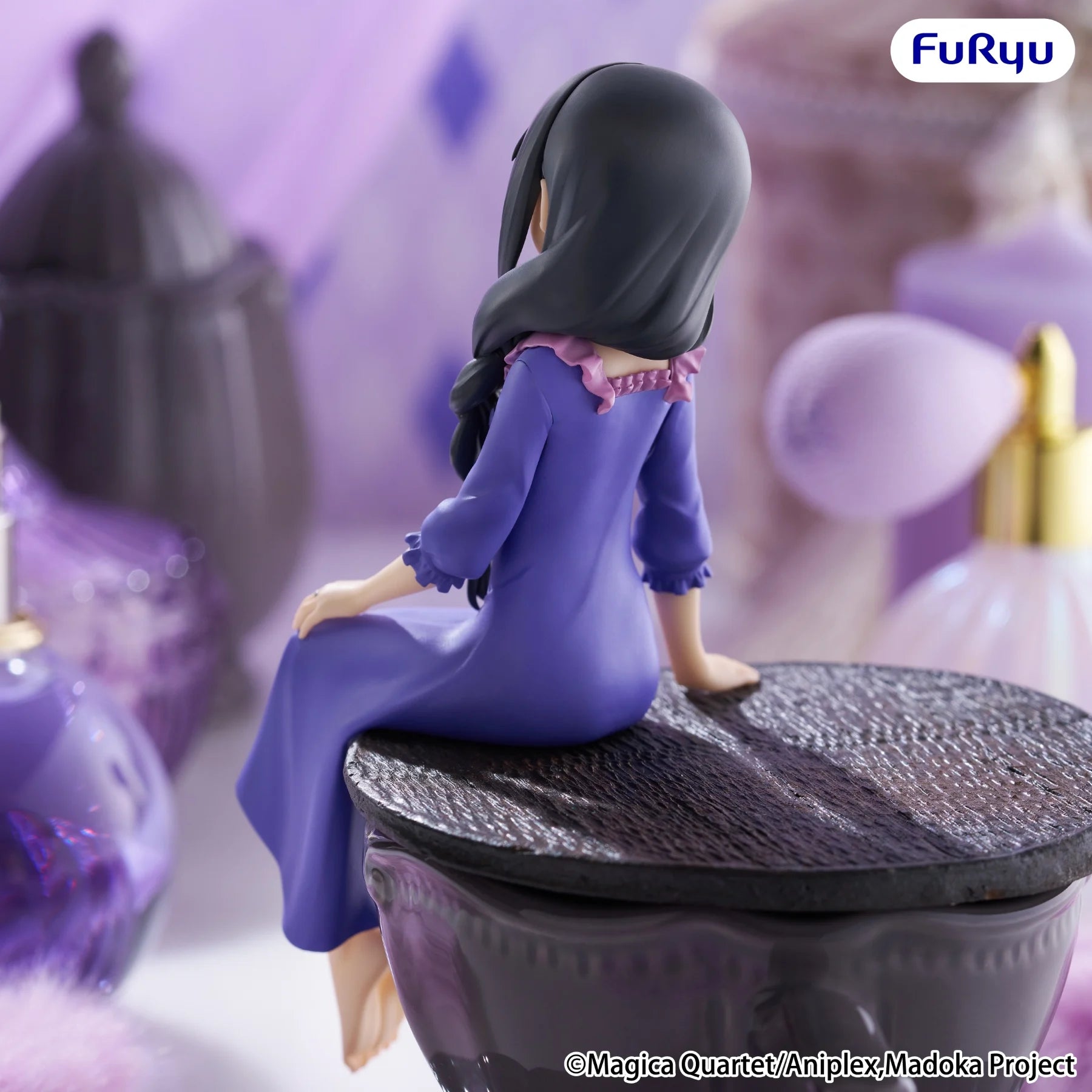PUELLA MAGI MADOKA MAGICA - Homura Akemi - Statue Noodle Stopper 15cm
