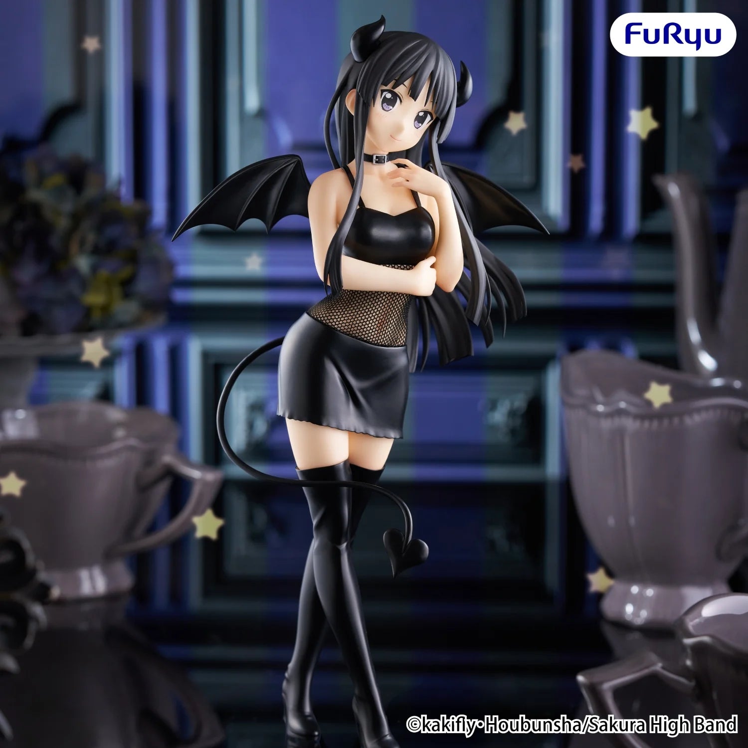 K-ON! - Mio Akiyama - Statue BiCute Dark 24cm