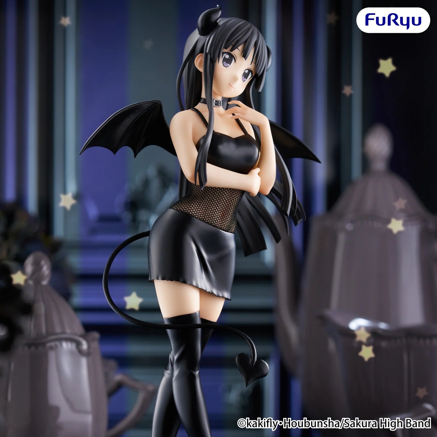 K-ON! - Mio Akiyama - Statue BiCute Dark 24cm