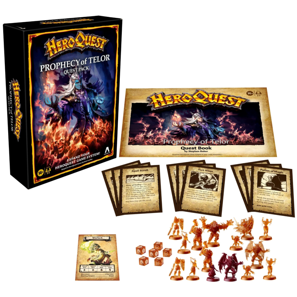 HEROQUEST - Extension : Prophecy of Telor (French Version)