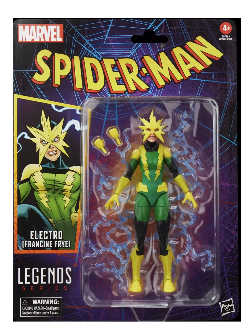 MARVEL - Electro (Francine Frye) - Figure Legends Series 15cm