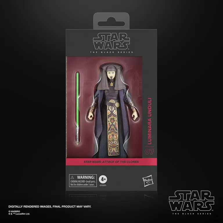 STAR WARS 2 - Luminara Unduli - Figure The Black Series 15cm